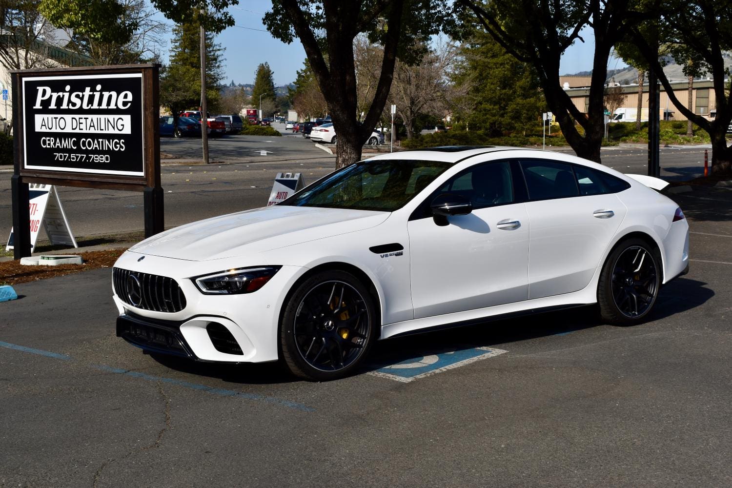 Ceramic Coated Mercedes S63