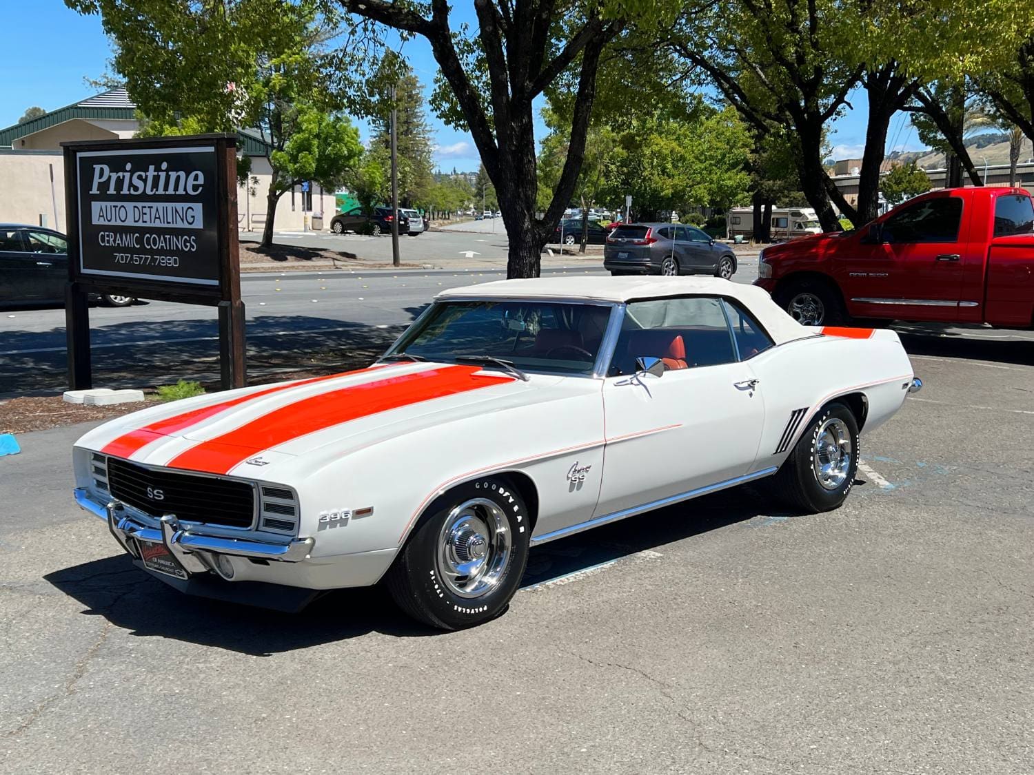 Ceramic coated Camaro SS